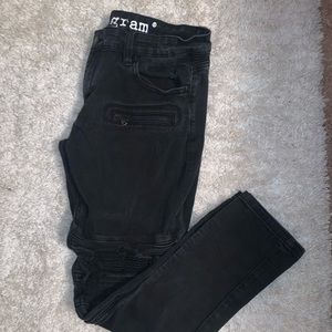 Mens Black skinny jeans